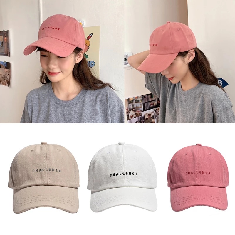 Mũ Lưỡi Trai Thêu Chữ Thời Trang