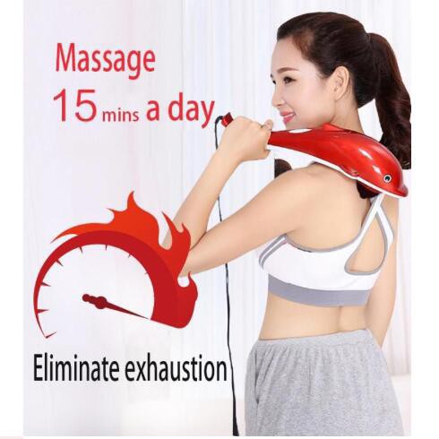 Máy Massage Cầm Tay Cá Heo 3 Đầu mini