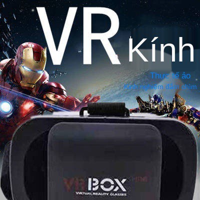 Kính VR, 3D ba chiều Cinemental thực tế ảo VR Mũ bảo hiểm Top 3DVR Tay cầm trò chơi, Apple, Android, Chung