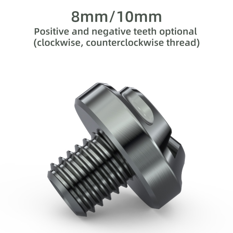 Cặp ốc vít dùng trang trí gương chiếu hậu xe máy kích thước 8mm