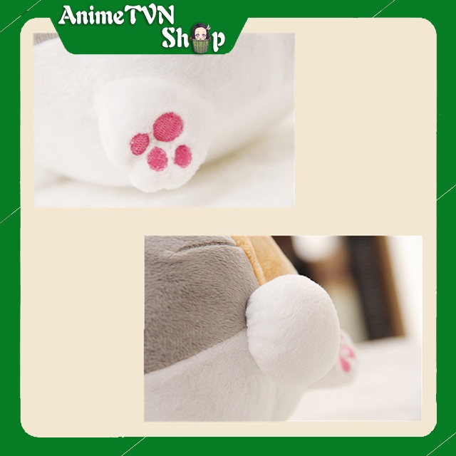 Búp bê nhồi bông mèo Nyanko-sensei nhân vật Anime Manga Natsume Yuujinchou (33 cm)