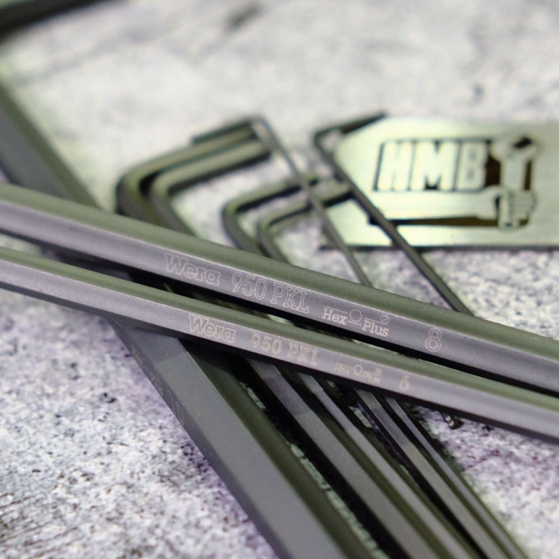 🇩🇪Wera - Germany🇩🇪  Lục giác chữ L đầu bi Wera Hex-Plus