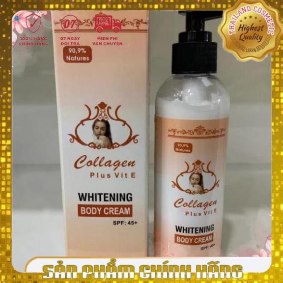 Kem Body Collagen Plus Vit E dưỡng trắng da, bổ sung collagen