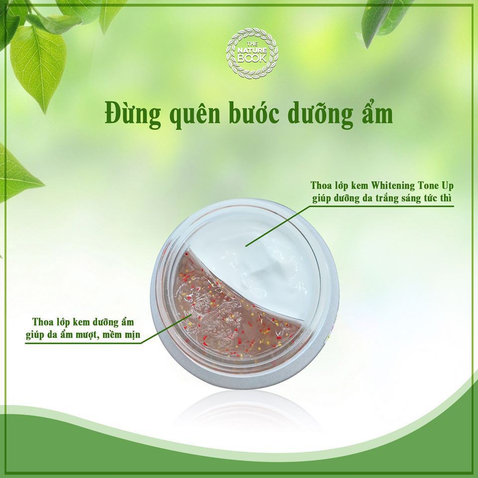 [ CHÍNH HÃNG ] 🍍Kem dưỡng trắng hồng và tái tạo da Vita White Plus Double Capsule Cream 50g🍑