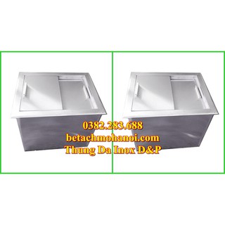 [ Siêu Giảm Giá có hạn ] Thùng đựng đá inox 304