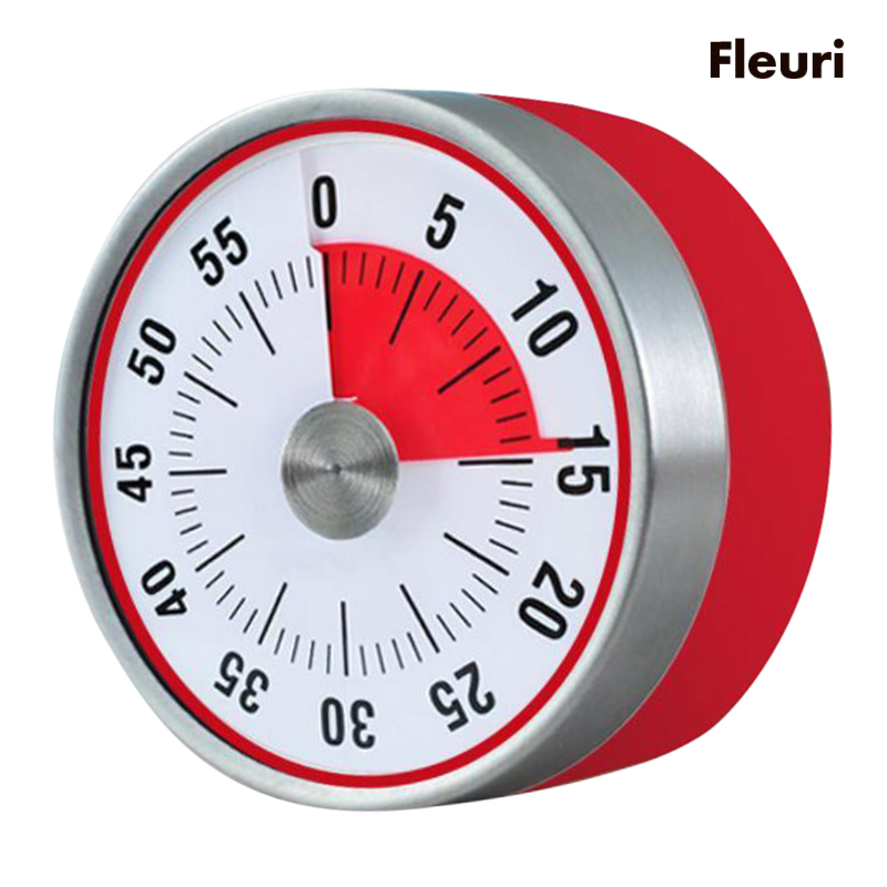 Đồng Hồ Hẹn Giờ Nấu Ăn Hình Tròn 3 Inch Tiện Dụng Cho Nhà Bếp