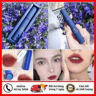 Son Kem 3CE Xanh CLASSIC BLUE đỏ đất -- Mẫu Mới Nhất