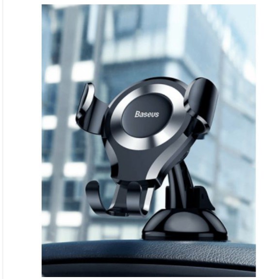 Giá đỡ điện thoại trên xe hơi Baseus Osculum Type Gravity Car Mount, kẹp điện thoại trên ôtô hít chân không tiện dụng | BigBuy360 - bigbuy360.vn