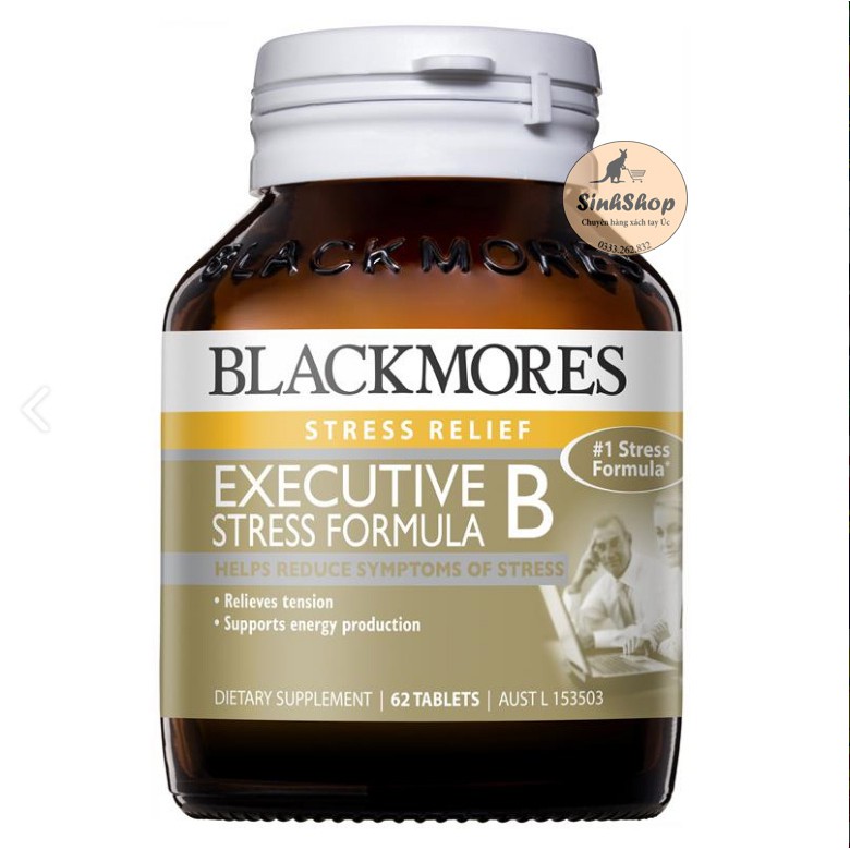 Viên uống giảm Stress BLACKMORES EXCUTIVE B 62v