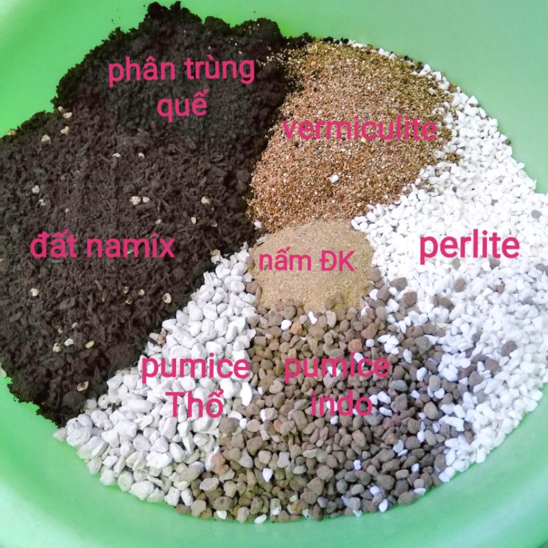 Đá Vermiculite Túi 500g/1kg - Giá Thể Trồng Rau Mầm, Ươm Hạt, Trộn Đất