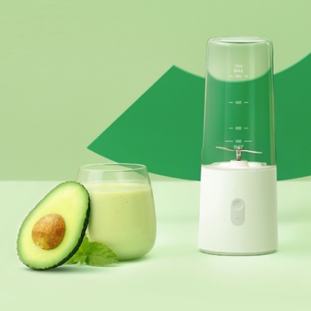 Máy xay sinh tố XIAOMI Mijia Portable Juice Machine 350ml Mini không dây cầm tay hoa quả nhà bếp nhỏ gọn thông minh