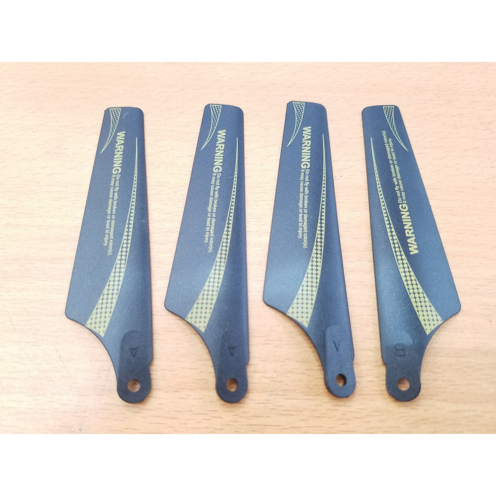Xuongpinoto Bộ cánh quạt máy bay trực thăng YD-218 dài 10.5cm ,hàng mới 100%