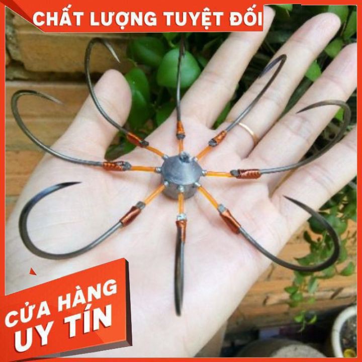 Lưỡi câu lục _ Lưỡi Bát chì đúc chữ A-T Siêu Bền LC-17