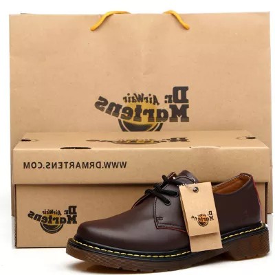 Giày Bốt Da Dr.Martens Martin Cổ Thấp Thời Trang Cho Nam Và Nữ