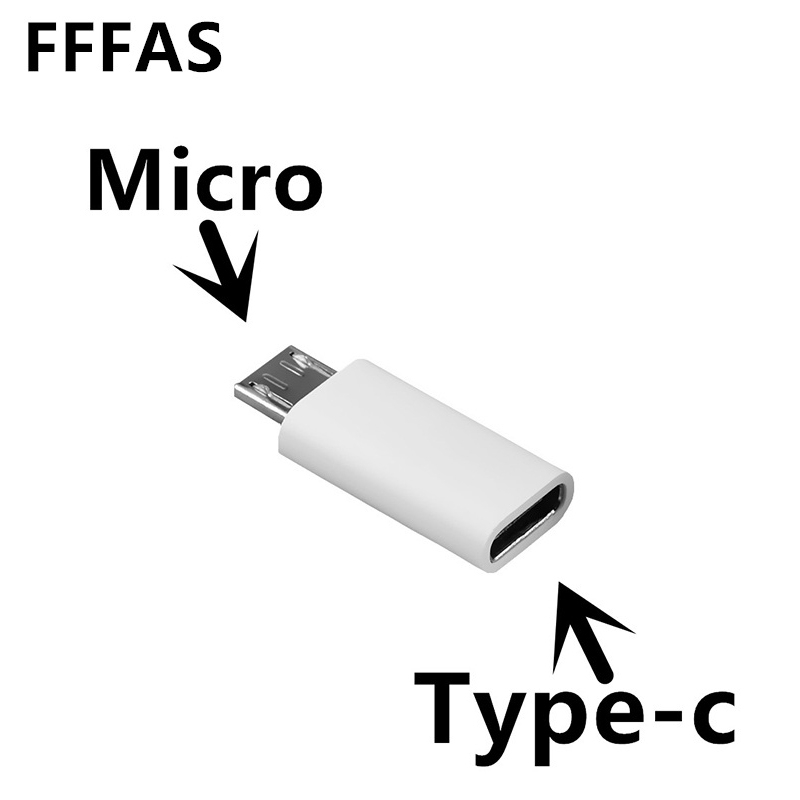 Cáp sạc truyền dữ liệu đầu USB Type C sang Micro USB cho dòng Android