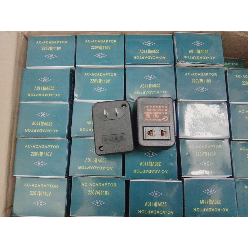 Thùng 100 cục đổi nguồn 220-110v (dưới 50W), đổi nguồn máy muỗi máy muỗi