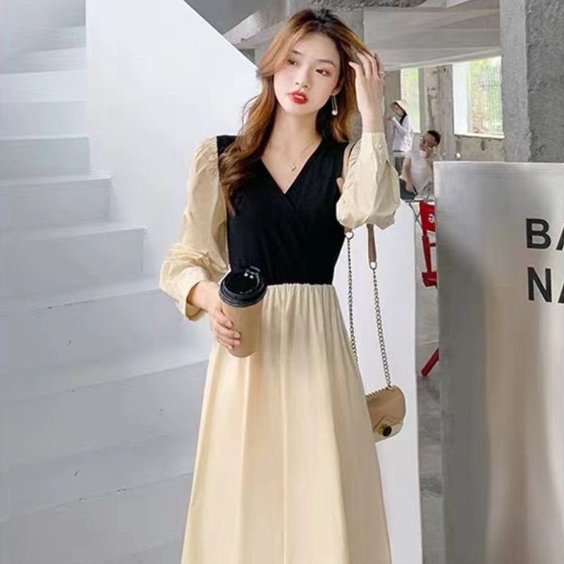 Đầm thu dáng dài