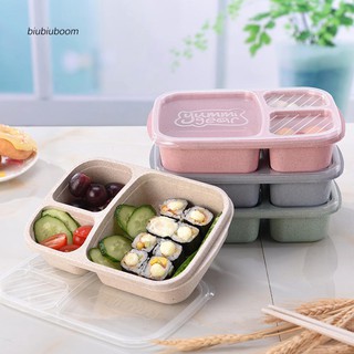 Hộp nhựa đựng cơm 3 ngăn cỡ lớn tiện dụng cho cắm trại