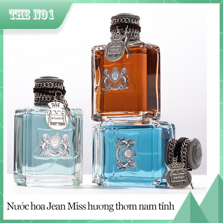 Nước hoa nam Jean Miss hương thơm nam tính mạnh mẽ 100ml