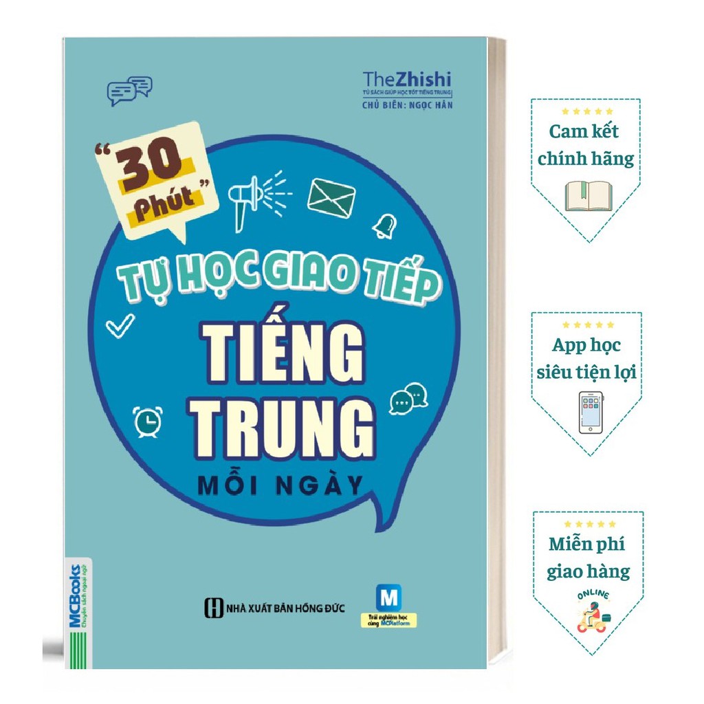 Sách - 30 Phút Tự Học Giao Tiếp Tiếng Trung Mỗi Ngày