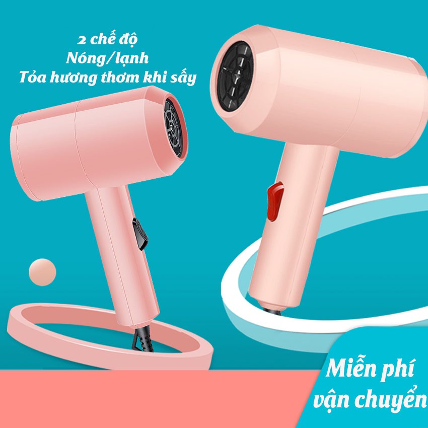 Máy Sấy Tóc, Máy Sấy Tóc Mini Tạo Kiểu Công Suất Lớn HÀNG NỘI ĐỊA TRUNG.tuechi