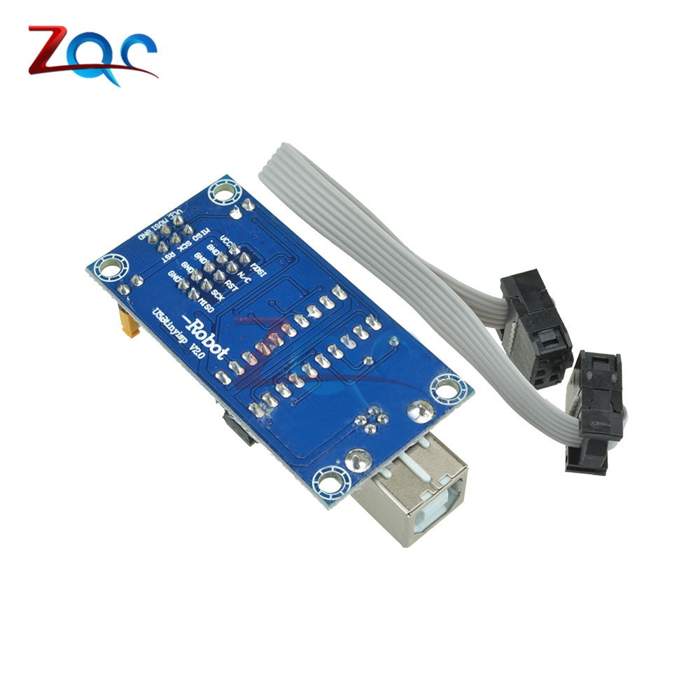 Cáp Lập Trình Usbtinyisp Avr Isp Meag2560 6pin Cho Arduino R3 One