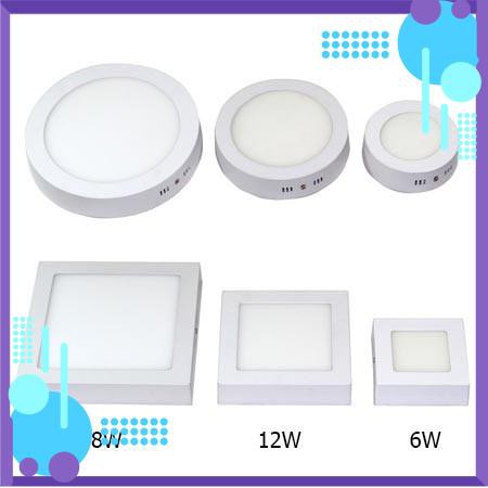 Đèn led ốp trần 24w siêu sáng Tròn - Vuông [ ốp nổi ]