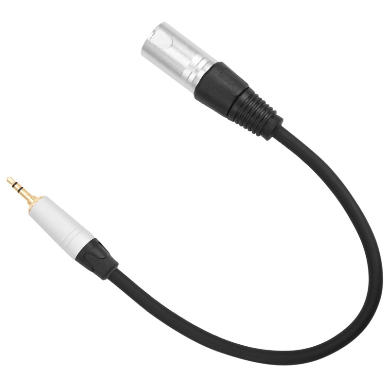 Cáp xlr 0.3m 3.5mm male sang 3 pin xlr male