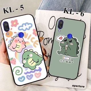 Ốp cho xiaomi redmi 7 - redmi note 7 - redmi note7 pro - redmi note 8 - redmi note 8 pro, ốp in hình khủng long cute
