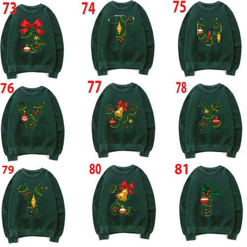 ÁO SWEATER THU ĐÔNG NHIỀU CHỮ NOEL NAM NỮ ĐỀU MẶC ĐƯỢC