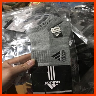 Set vỉ 6 đôi tất adidas nam cổ ngắn chất đẹp