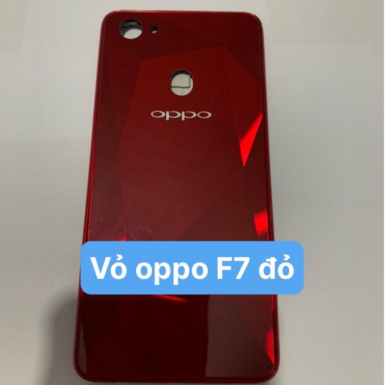 Bộ vỏ zin new Oppo F7 ( nắp lưng - khung sườn màn hình - kính camera -nút bấm )
