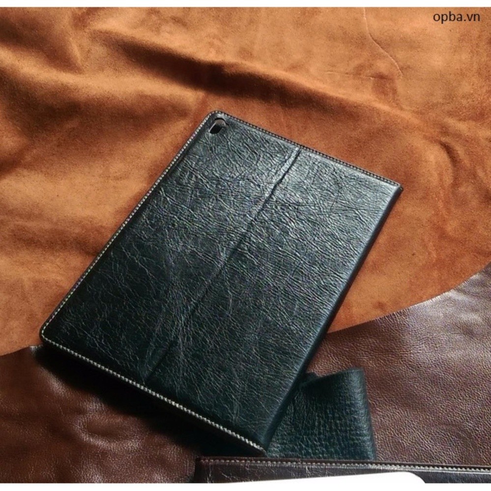 Bao Da Ionecase Ipad Pro 9'7 Inch Leather Màu Đen da bò Made In Việt Nam