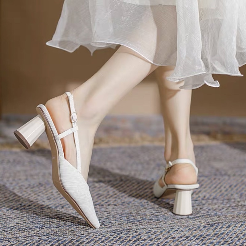 Slingback mũi nhọn - Bunny Shoes