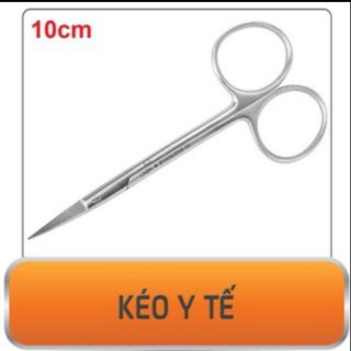 Kéo y tế 10cm cong và thẳng