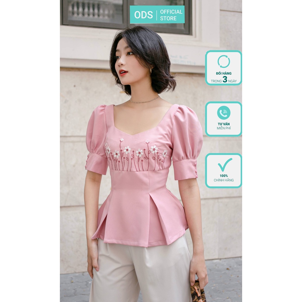 Áo peplum ODS tay phồng [ZL4]