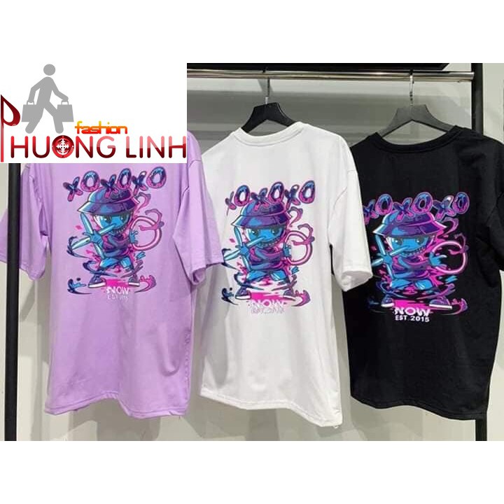 [Có video] Áo thun unisex nam nữ form rộng tay lỡ - Thời Trang Phương Ling - 260820201134