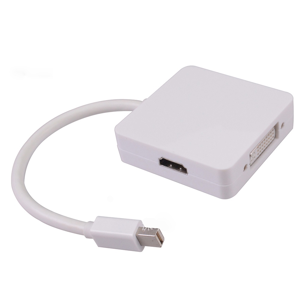 Cáp chuyển đổi 3 trong 1 DP Thunderbolt sang DVI VGA HDMI