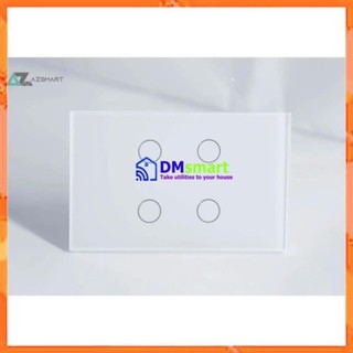 Công tắc thông minh AZsmart Zigbee Tuya BH 24 Tháng - Mặt kính cường lực