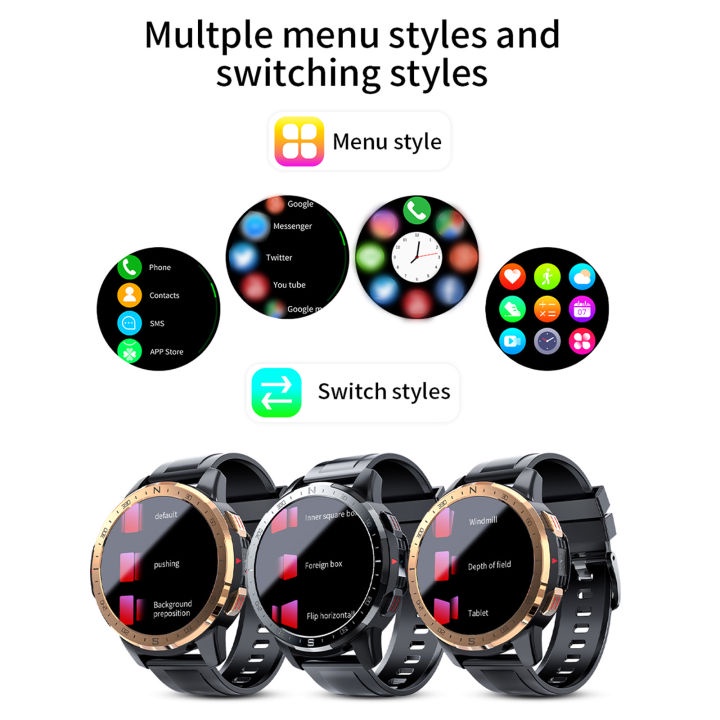 Đồng Hồ Thông Minh Tích Hợp Thẻ SIM Màn Hình 1.6 '' / GPS Bluetooth 4G 5.0MP / APPLLP 7