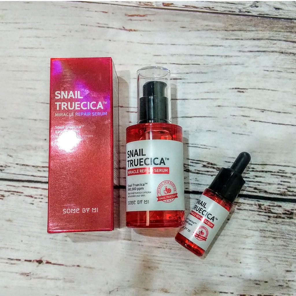 Tinh Chất Ốc Sên Phục Hồi Da, Mờ Thâm Sẹo Some By Mi Snail Truecica Miracle Repair Serum 50ml