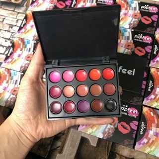 BẢNG SON 15 MÀU POPFEEL