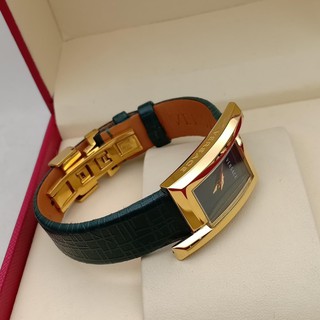 Đồng hồ nữ versace greca icon velu00219 dây da xanh