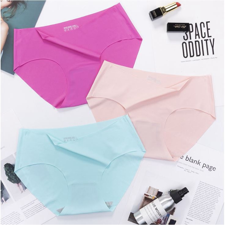 Quần lót nữ đúc su, quần lót nữ thun lạnh TTG34