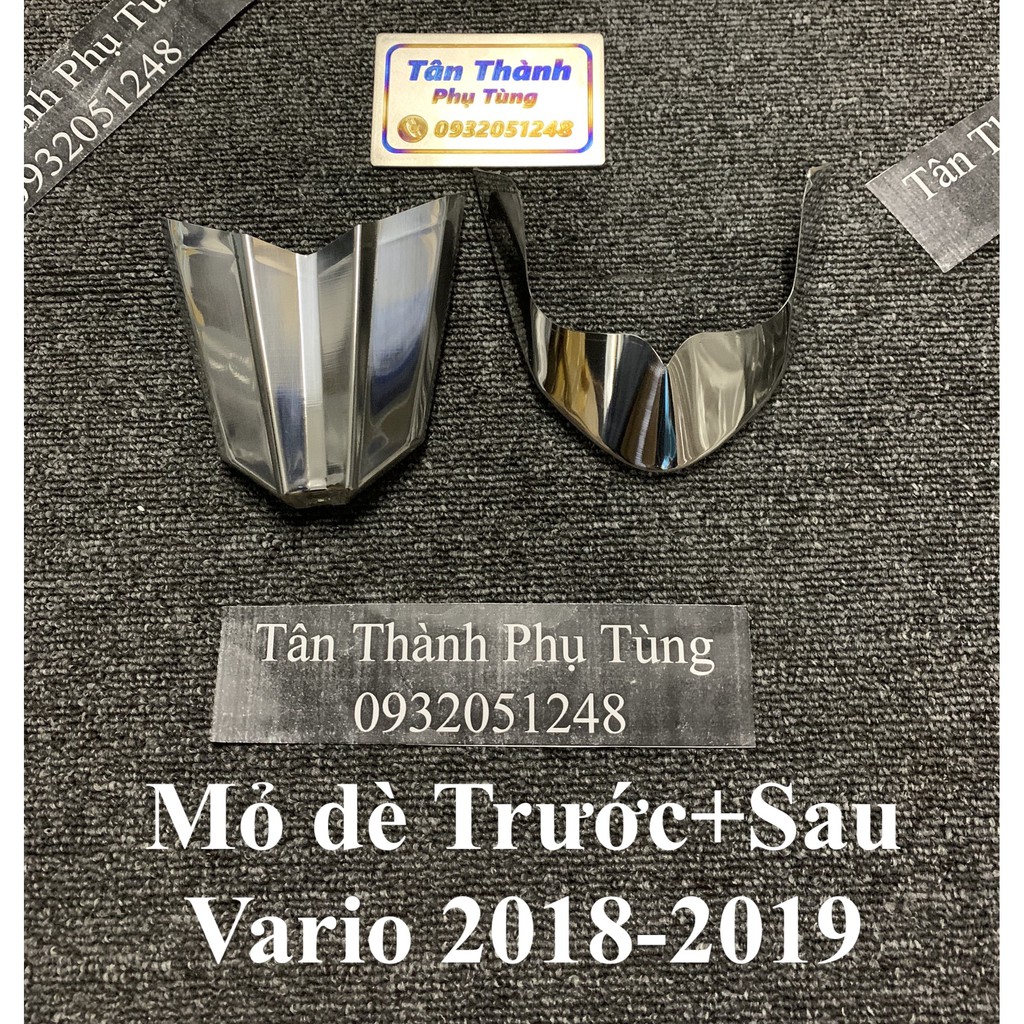 Mỏ Dè trước sau Inox gắn Vario 2018-2019 - Đồ chơi xe