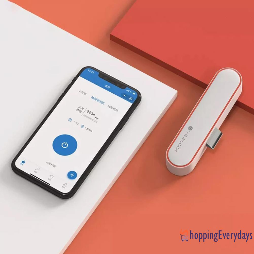Công Tắc Khóa Tủ Thông Minh Xiaomiyoupin Yeelock Kết Nối Bluetooth An Toàn