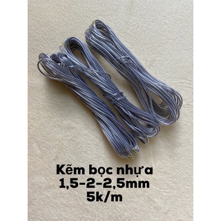 Kẽm bọc nhựa và kẽm nhung