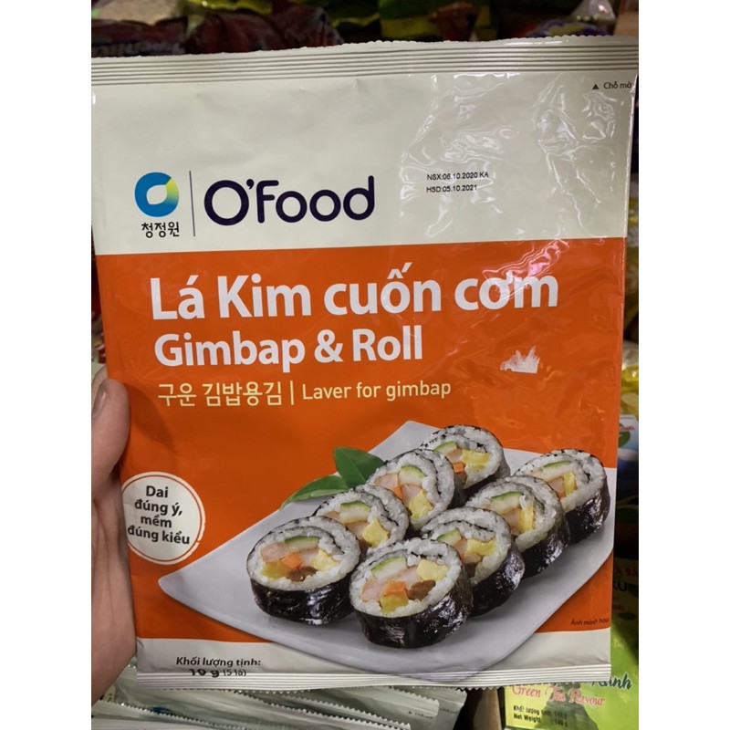 Lá Kim Cuộn Cơm Gimbap &amp; Roll 10g (5 lá )