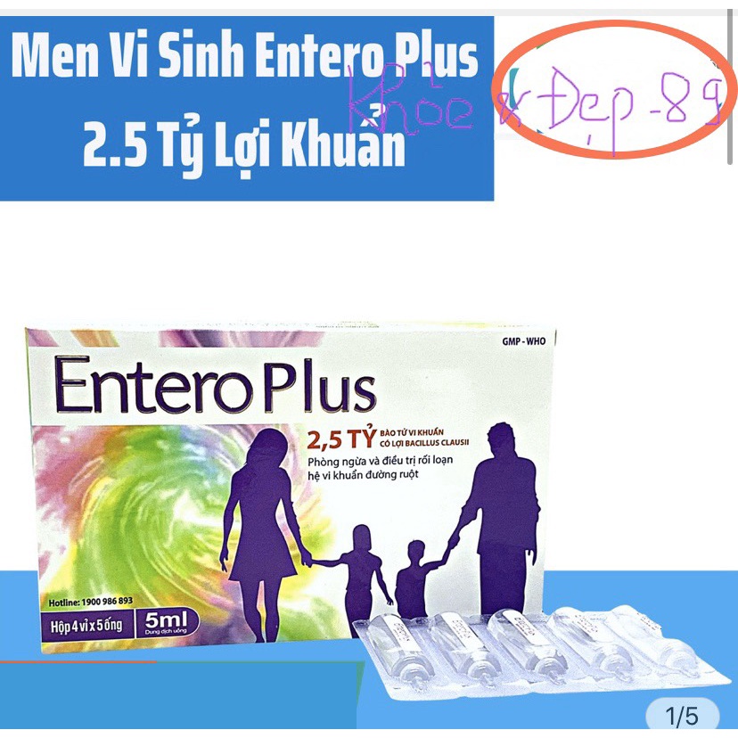 ENTEROGERMINA/ ENTEROPROMINA - MEN TIÊU HÓA - MEN VI SINH ĐƯỜNG RUỘT