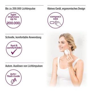 Máy triệt lông Beurer IPL5500 - 200.000 xung
